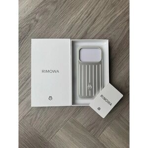 New RIMOWA Apple iPhone 17 Pro Max Silver Aluminium Phone Case